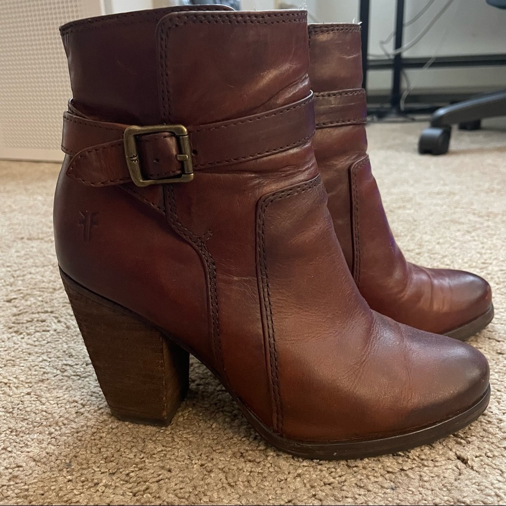 Frye Patty Riding Bootie, Size 6 - Picture 3 of 8